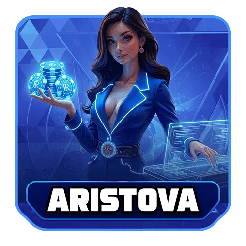 Aristova Gaming section card in the ROOSPIN provider row